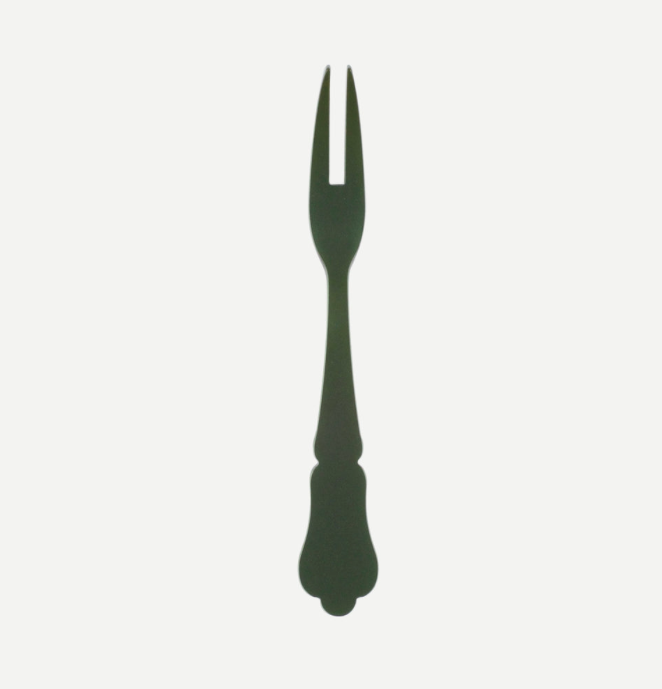 Cocktail Fork Dark Green