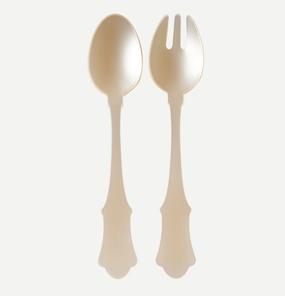 Salad Set 2 Pearl