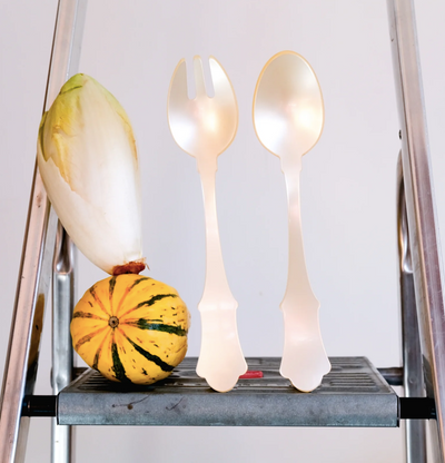 Salad Set 2 Pearl