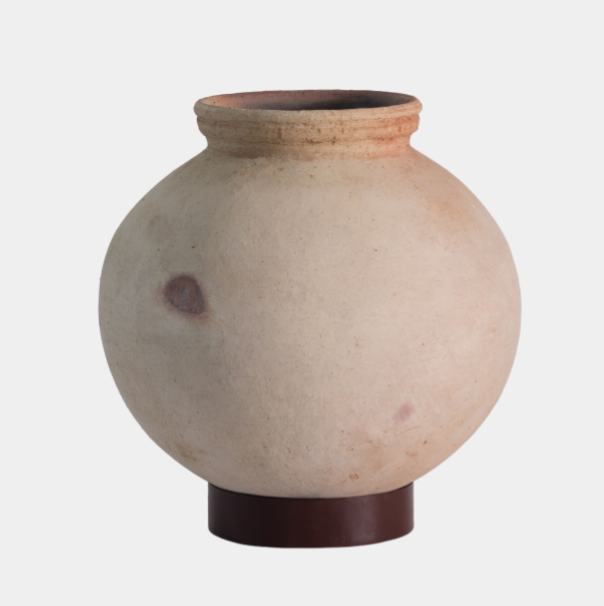 Desert Water Pot w Iron Base