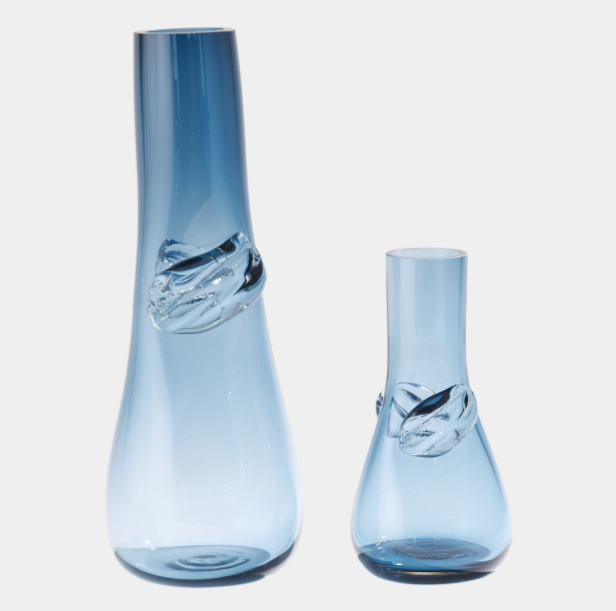 Serena Vase Dark Blue