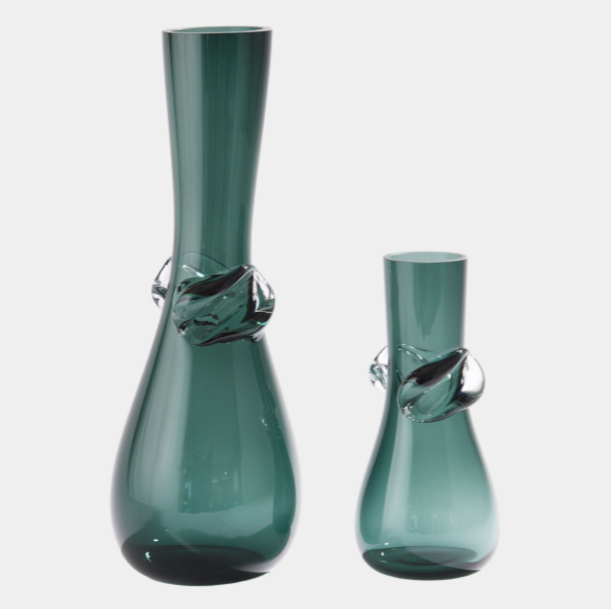 Serena Vase Smoke Green