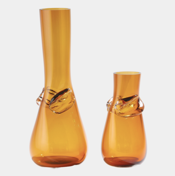 Serena Vase Amber