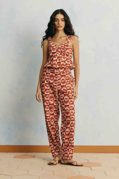 Clara Pant Red
