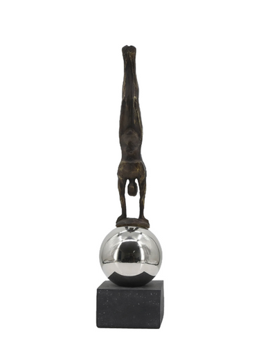 Augustolo Statuary With Steel Sphere