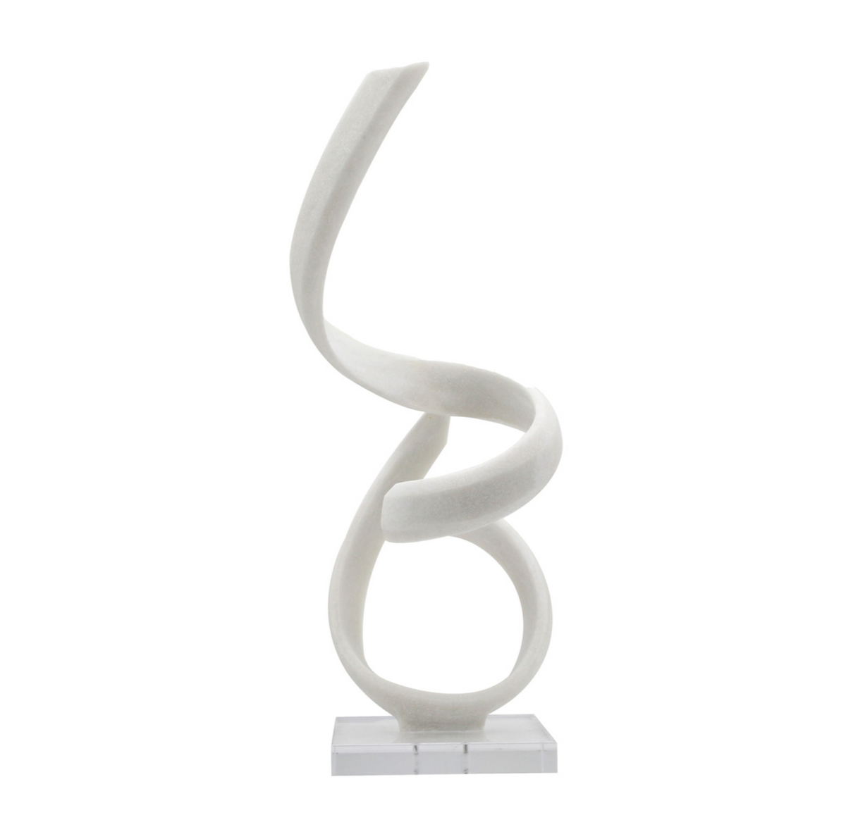 Kassani Oversized Quartz Resin Statuary White