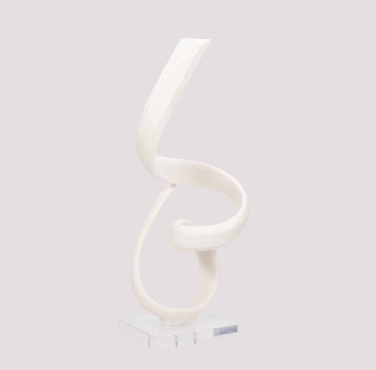 Kassani Oversized Quartz Resin Statuary White