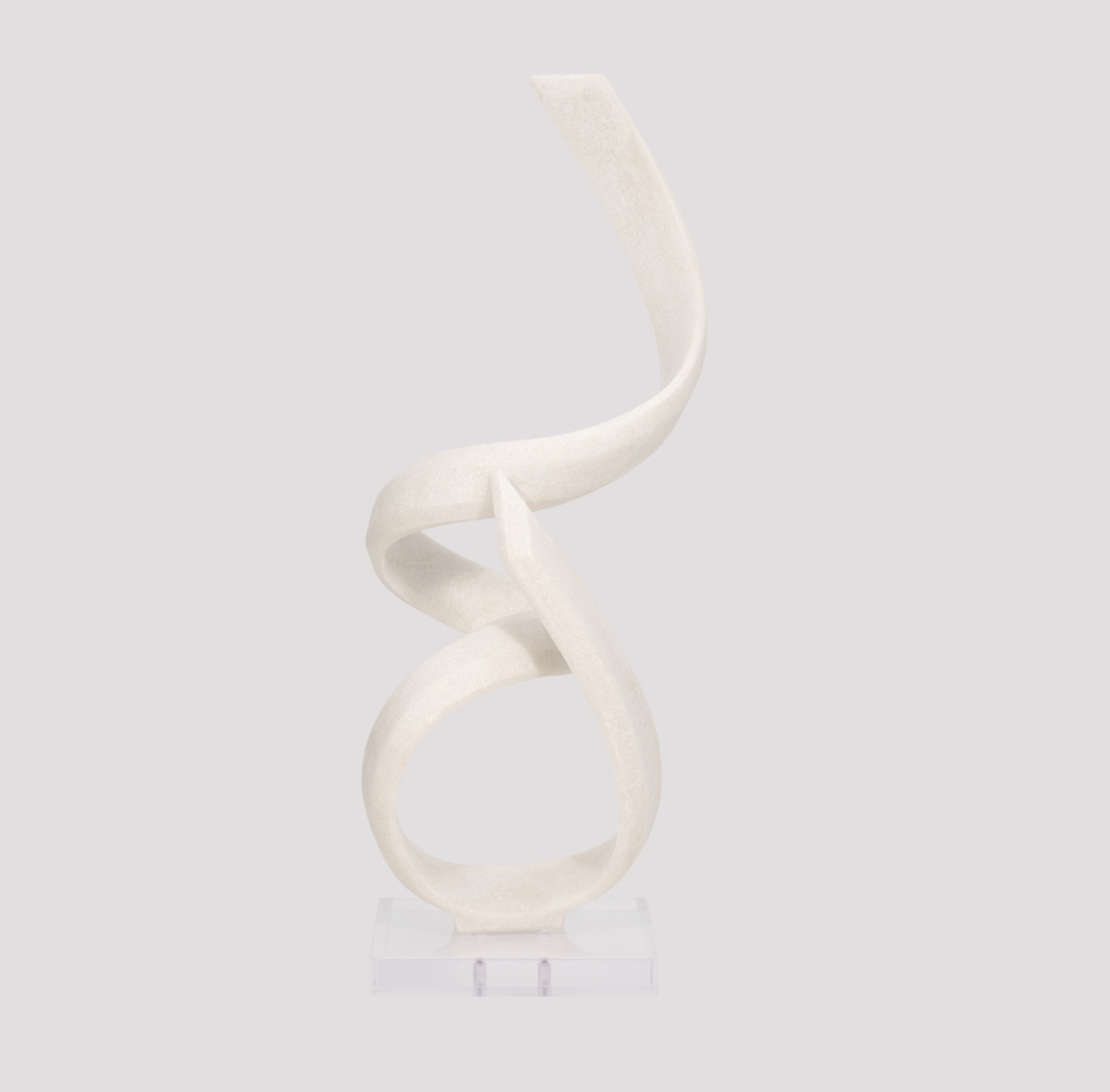 Kassani Oversized Quartz Resin Statuary White