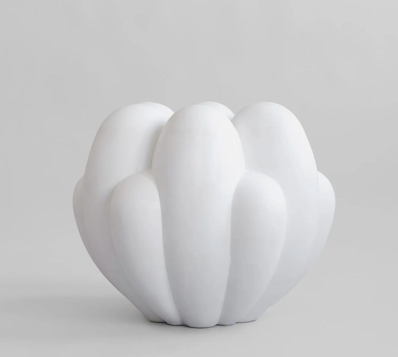Bloom Vase Big Bone White