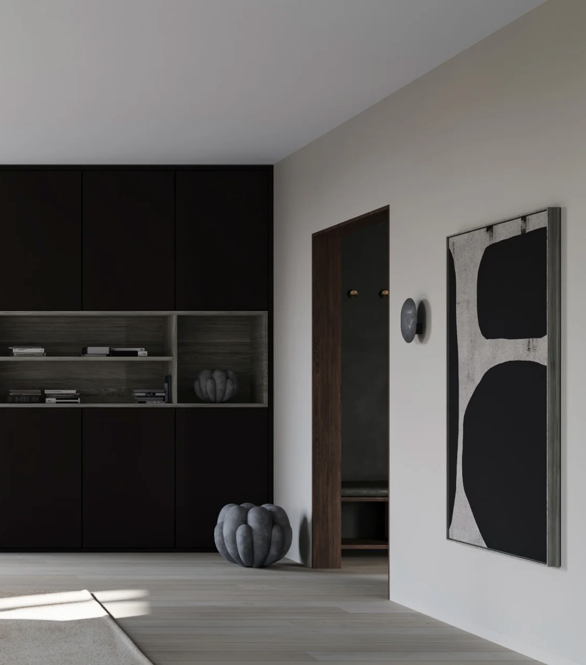 Bloom Vase Big Dark Grey