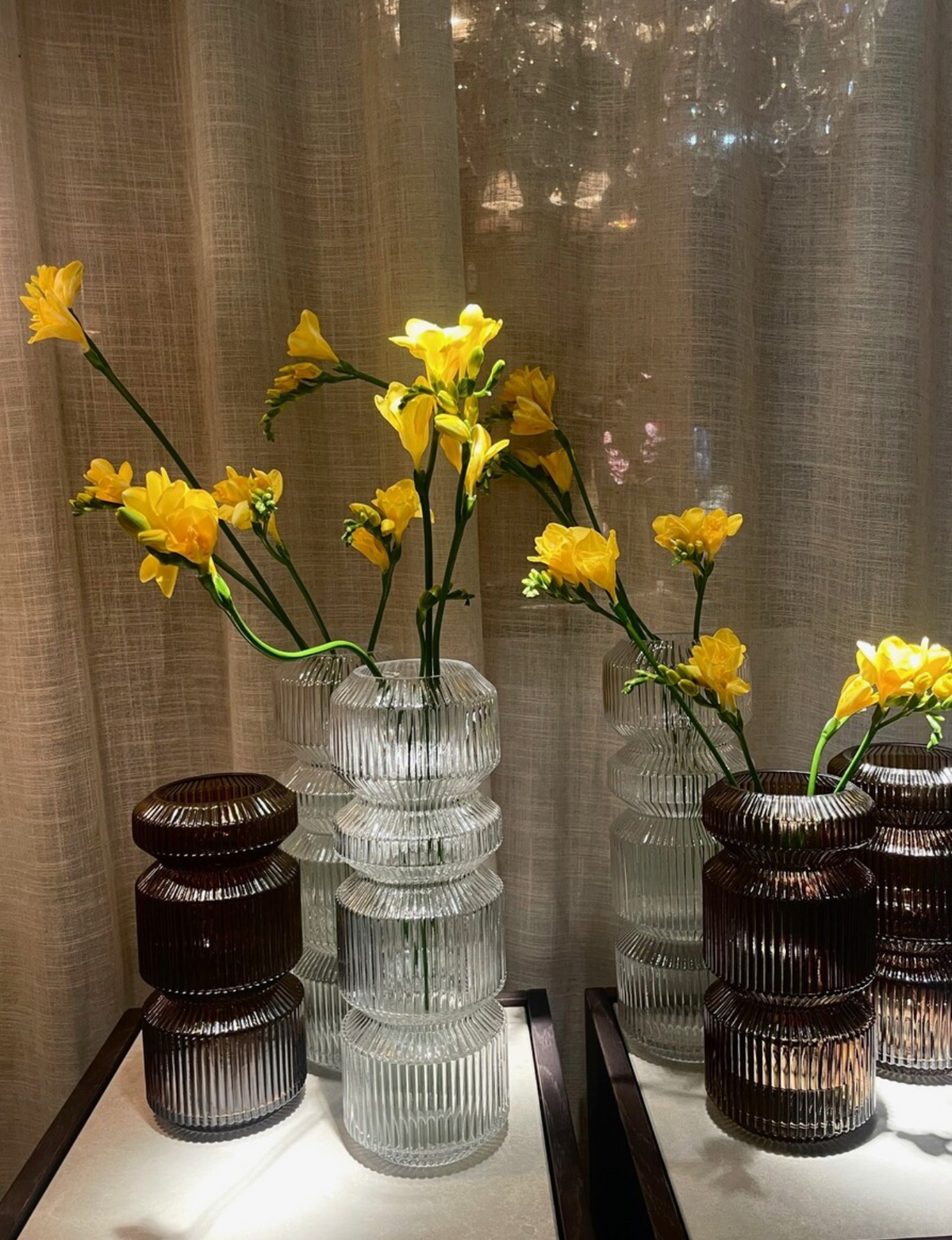 Vase Kikki Clear