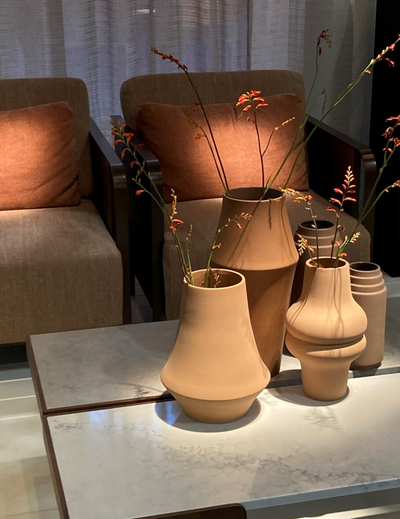 Vase Amber Keramic Terracotta