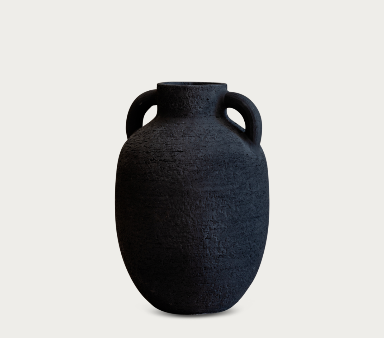 Vase Melvin Ceramic Black