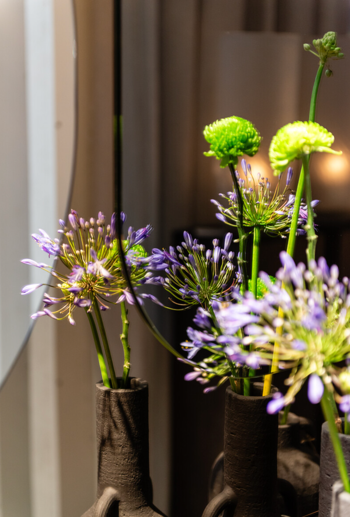 Vase Melvin Ceramic Black