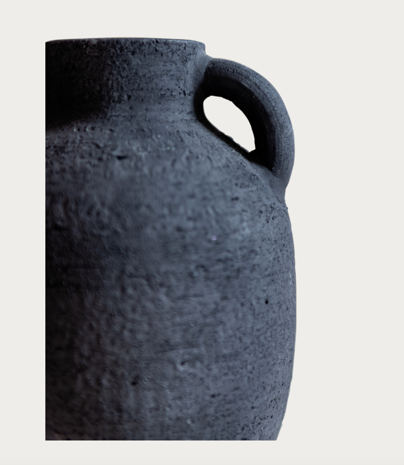 Vase Melvin Ceramic Black