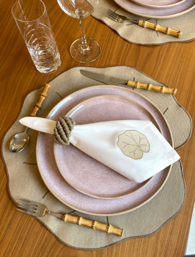 Placemat Lotus Beige