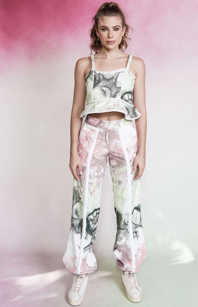 T Bone Pant Print