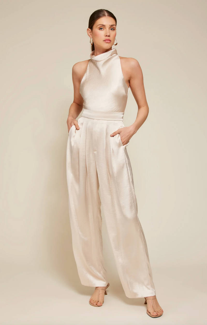 Muse Pleated Pant Ivory