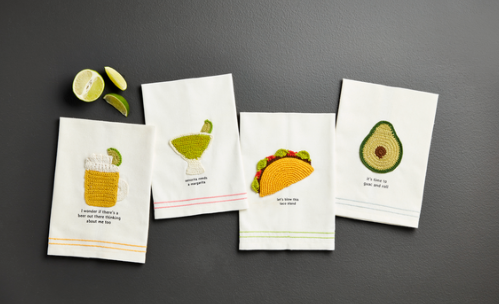 Fiesta Crochet Towel