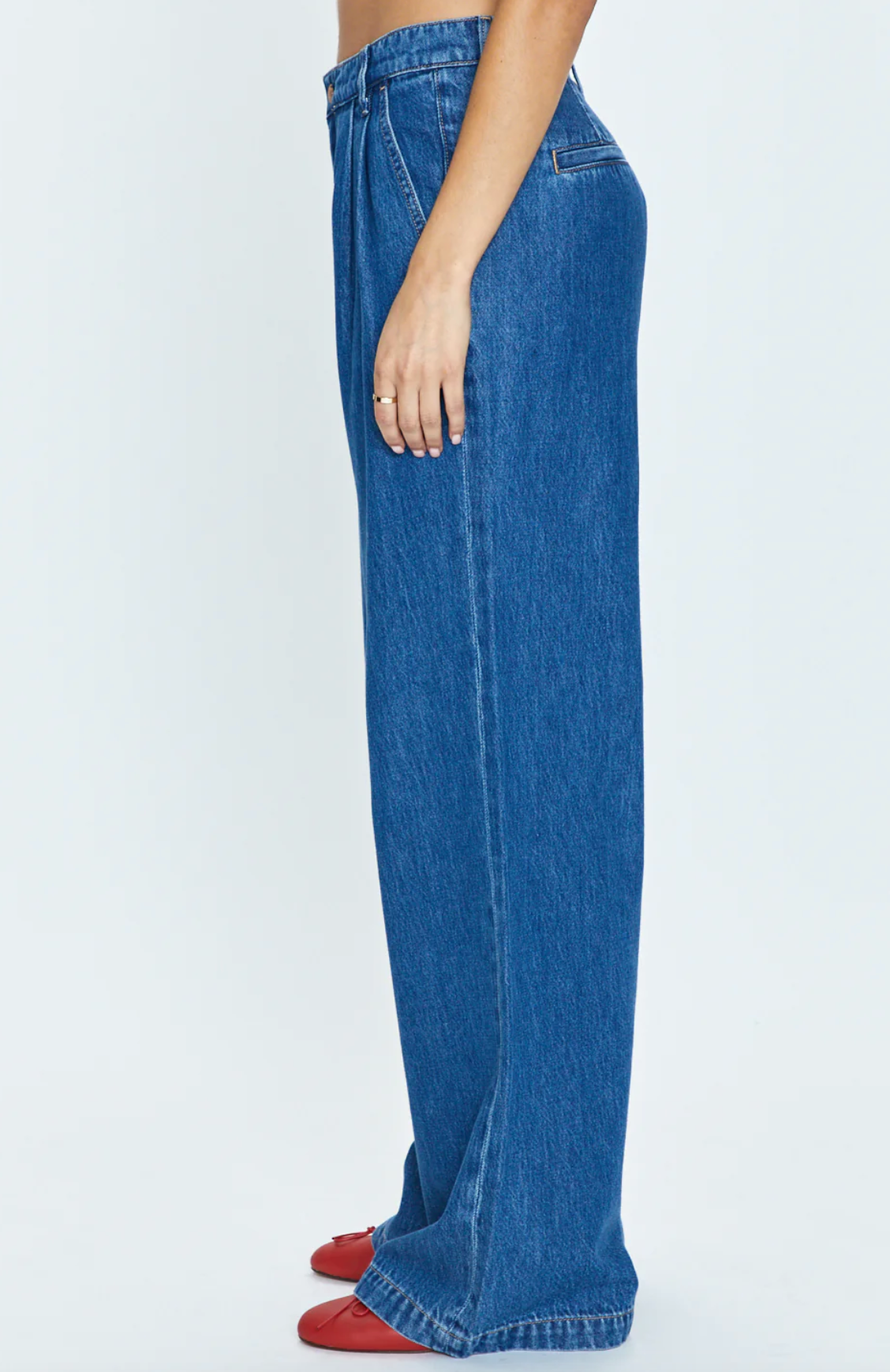 Sophia Wide Leg Utility Ankle Basil