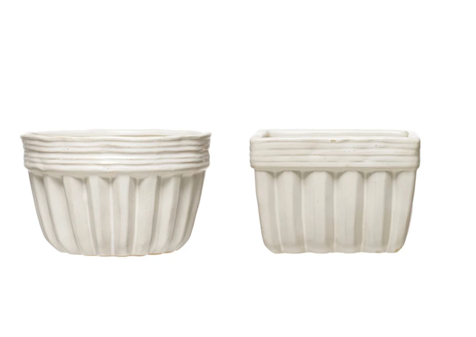 Stoneware Bowl with Reactive Glaze