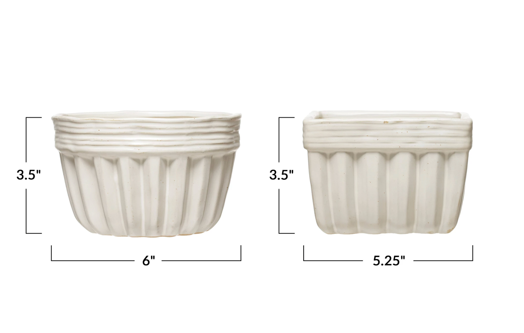 Stoneware Bowl with Reactive Glaze