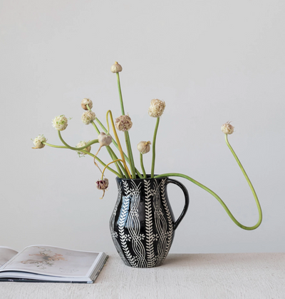 Stoneware Pitcher