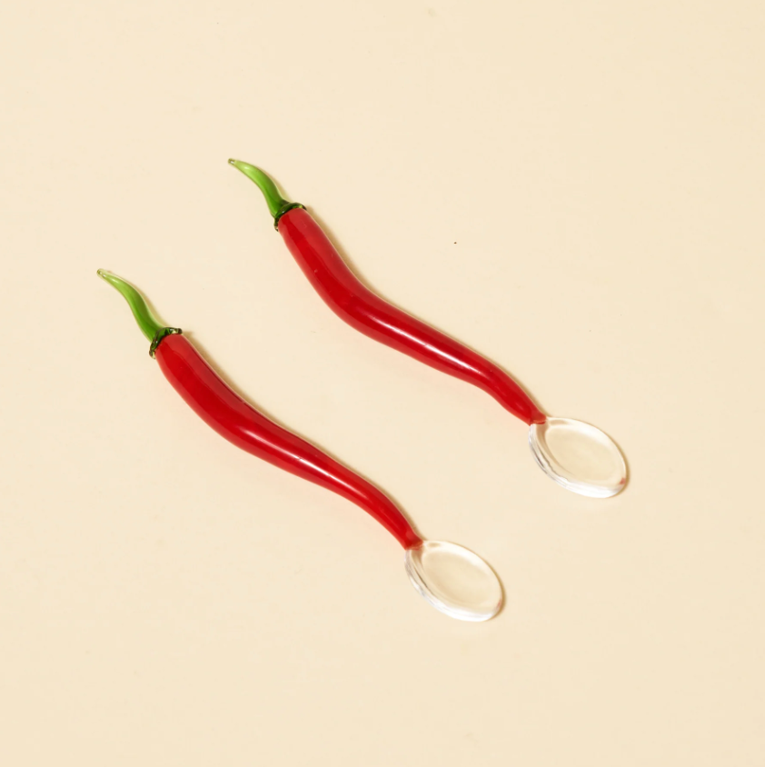 Spoon Vegetable Chili Pepper