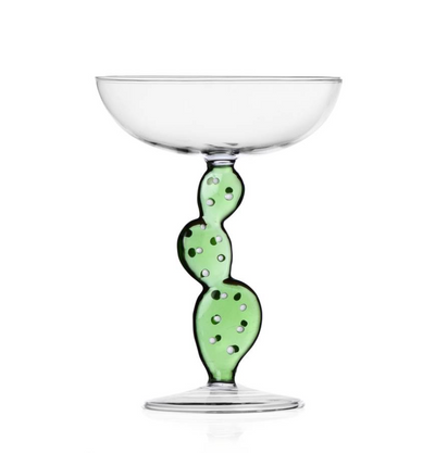 Champagne Bowl Cactus Green