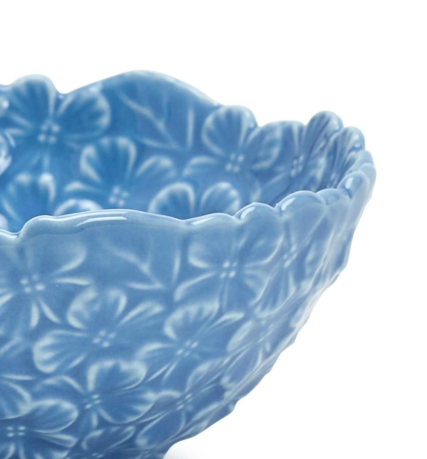 Hydrangea Tidbit Bowls Blue