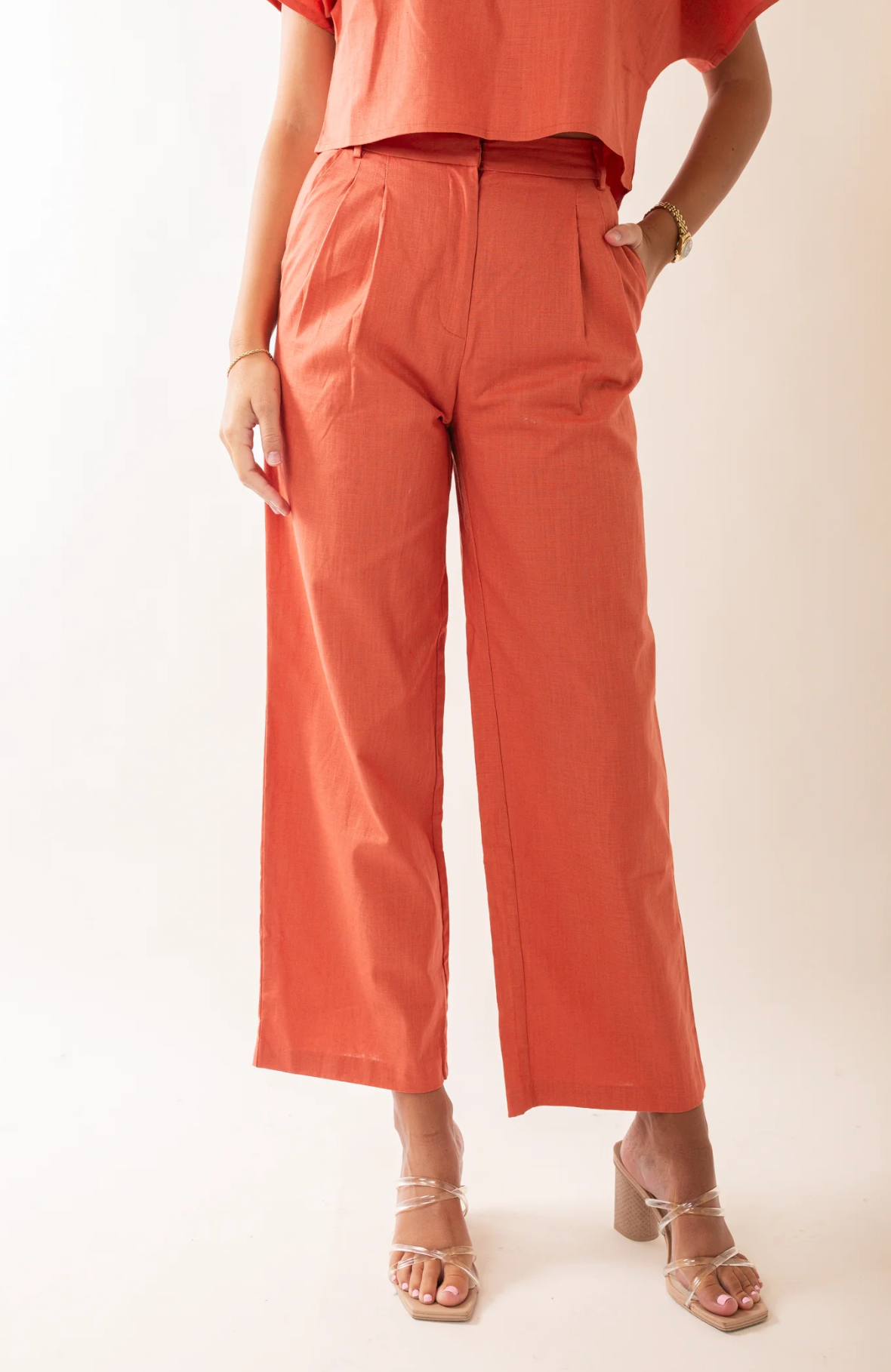Joey Pant Burnt Orange