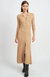 Button up knit Dress Oatmeal