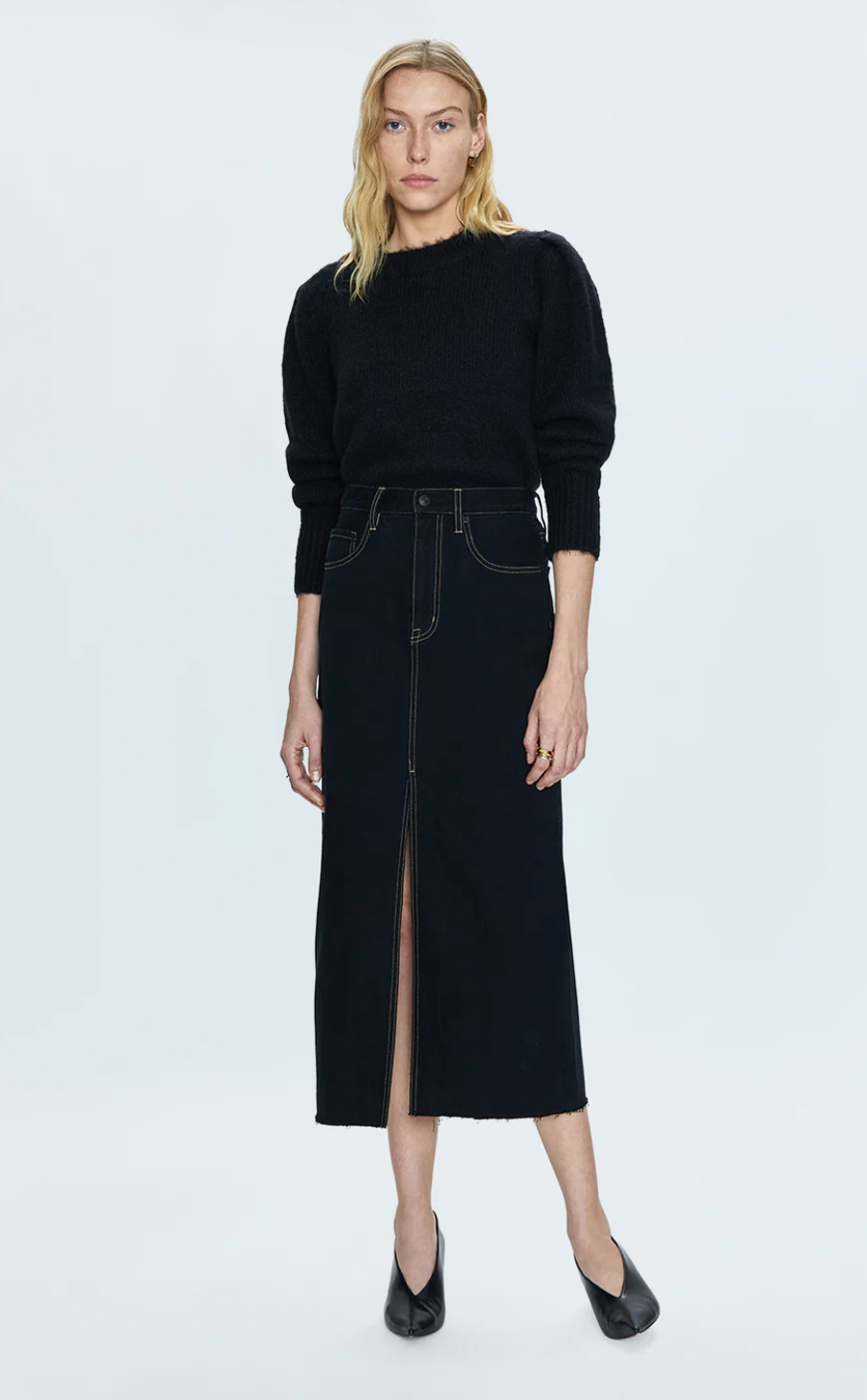 Alice Midi Skirt Noir