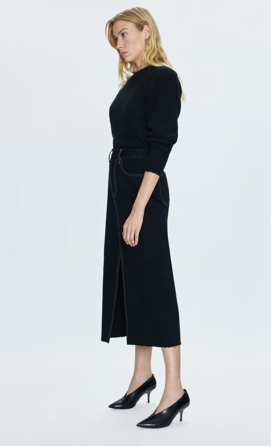 Alice Midi Skirt Noir