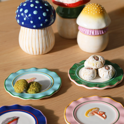 Plate Mushroom
