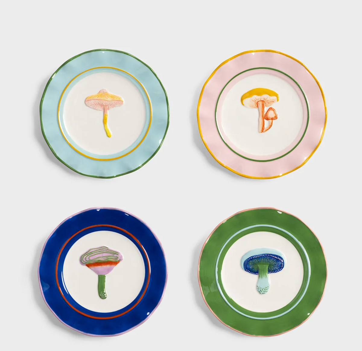 Plate Mushroom