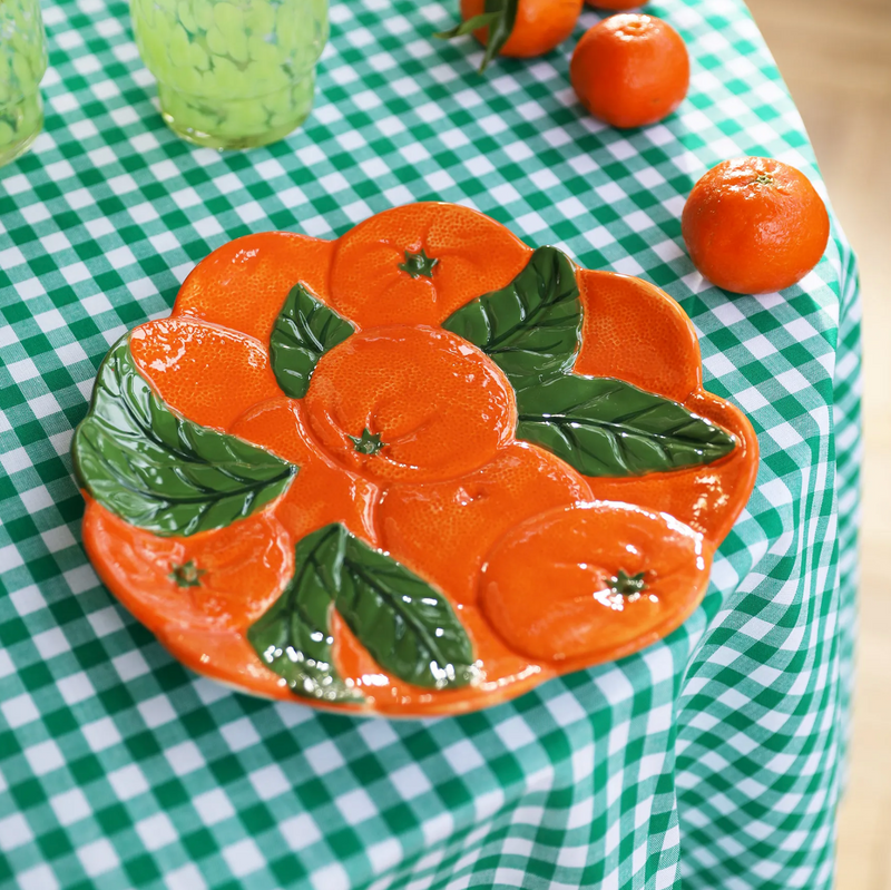 Plate Orange