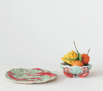 Lobster Embossed Plate