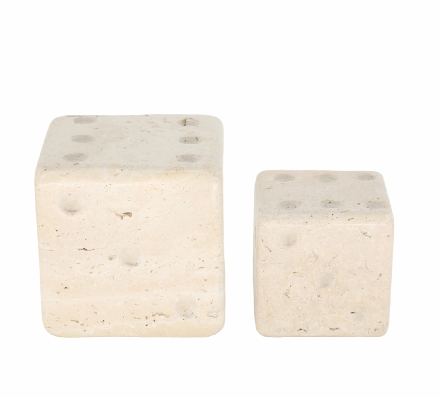 Mistry Travertine Dice