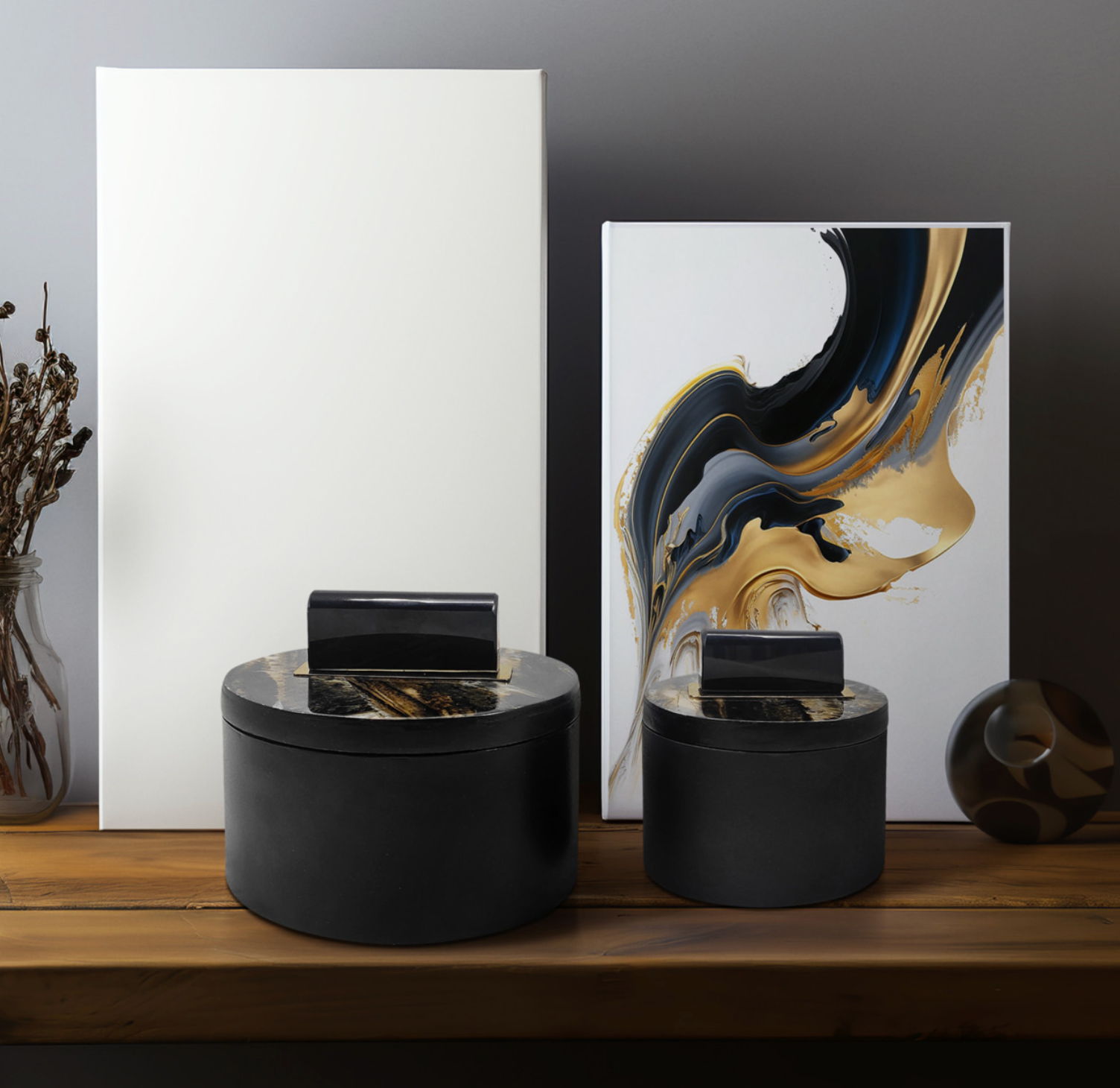 Resin Wheatly Black Box