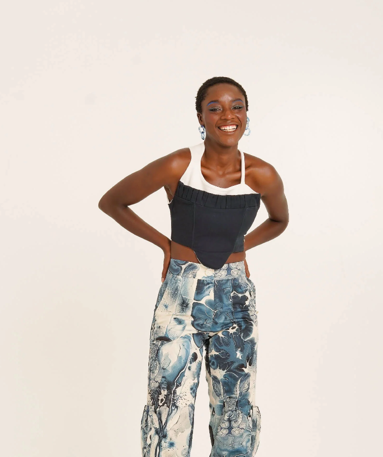 Genome Corset Black Ivory