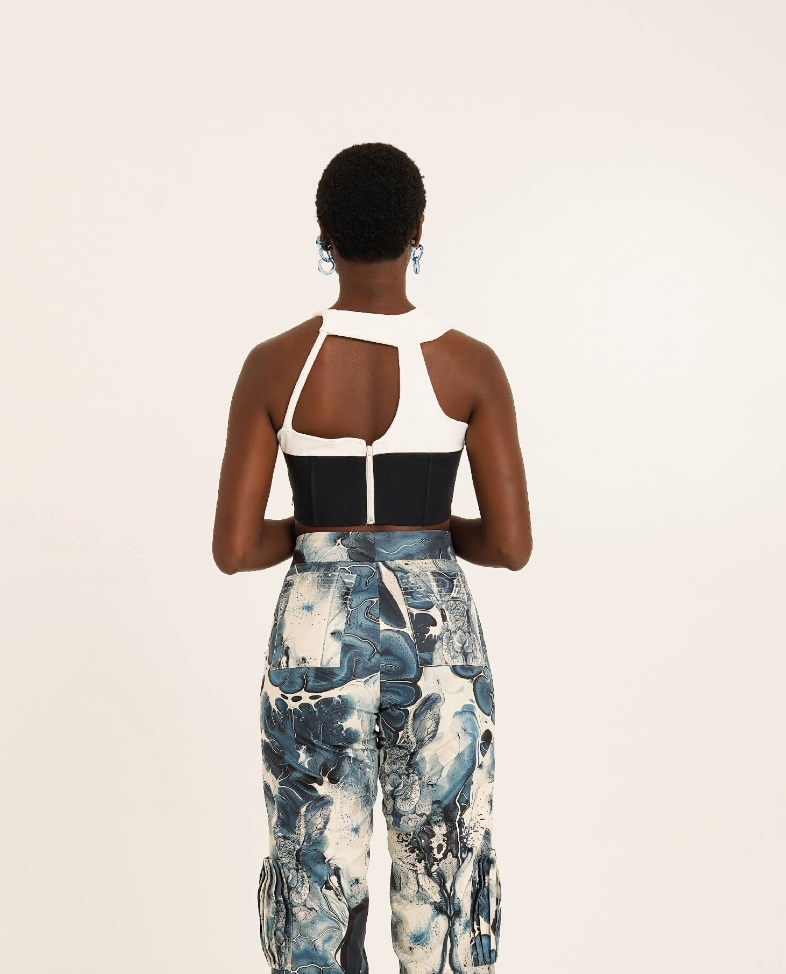 Genome Corset Black Ivory