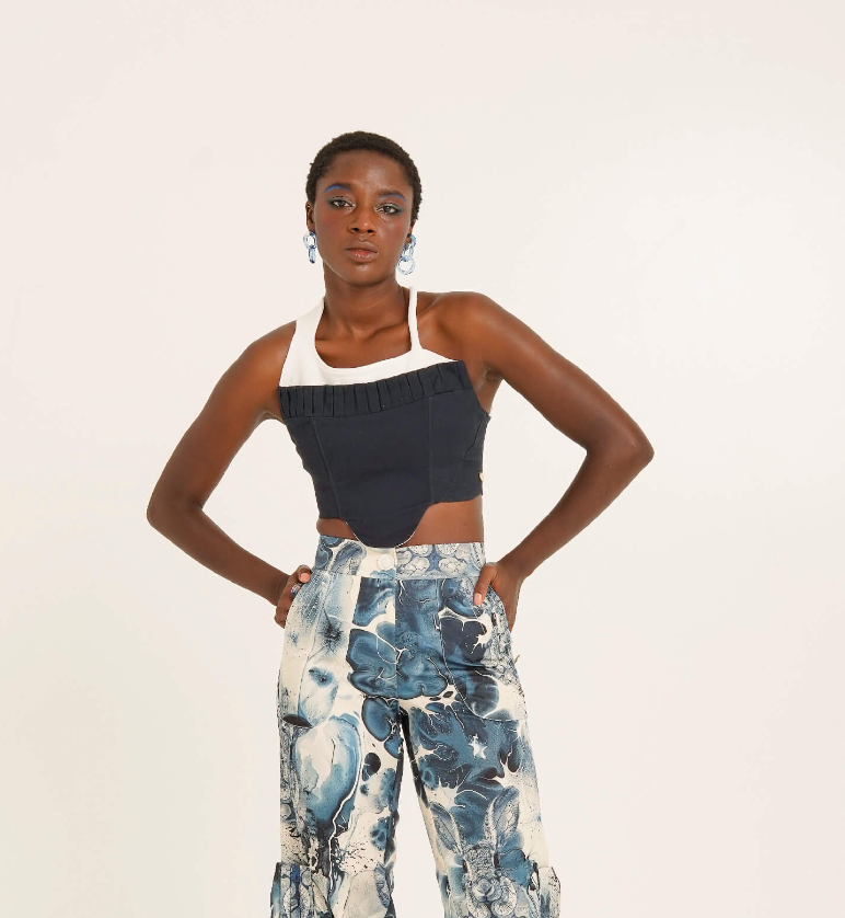 Genome Corset Black Ivory