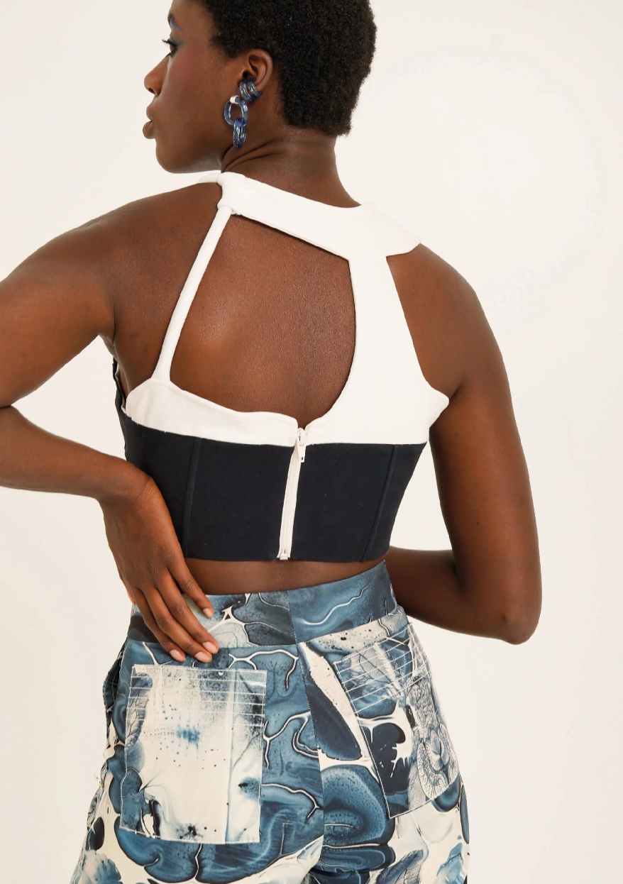 Genome Corset Black Ivory