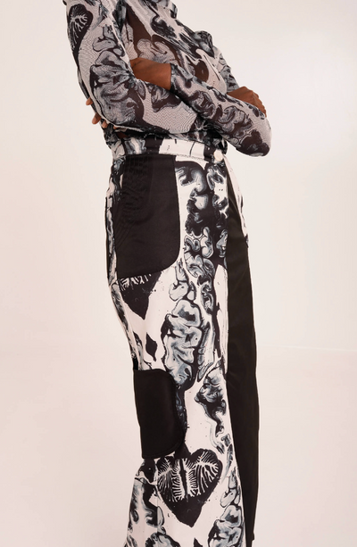 Test Tube Skirt Print