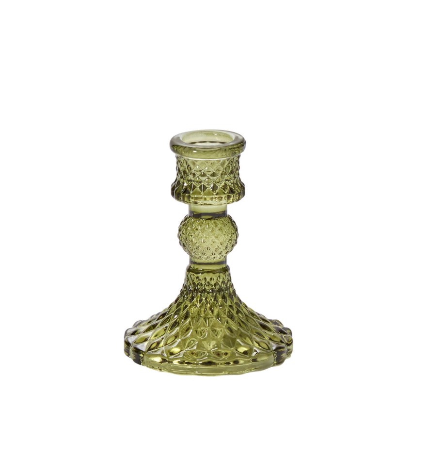Gillian Candlestick Green