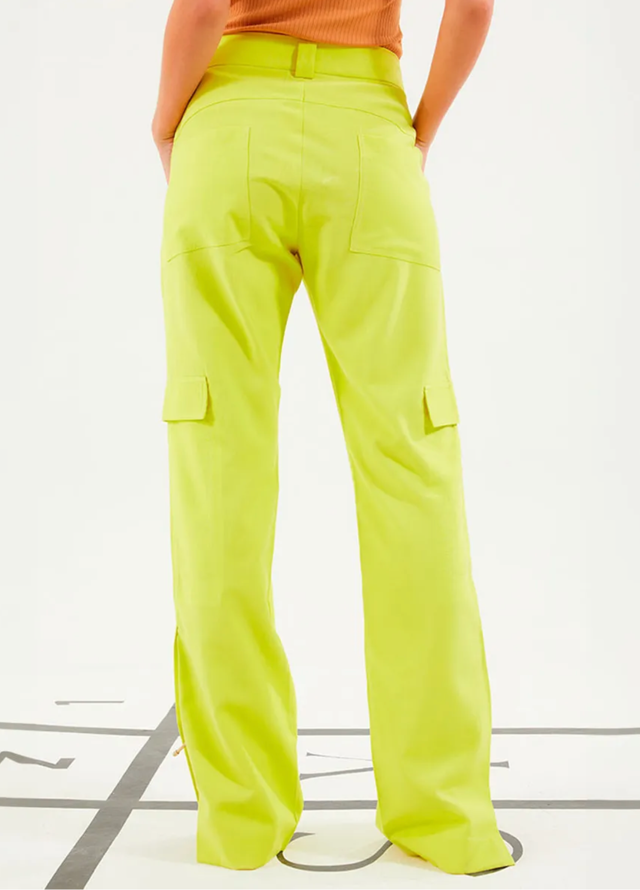 Louise Pant Estampado Green L