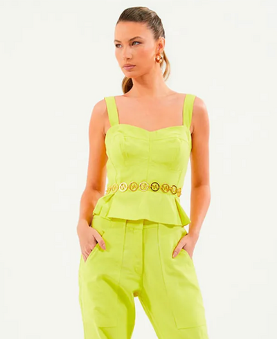 Jimena Top Green