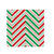 Candy Cane Stripes Paper Cocktail Napkins
