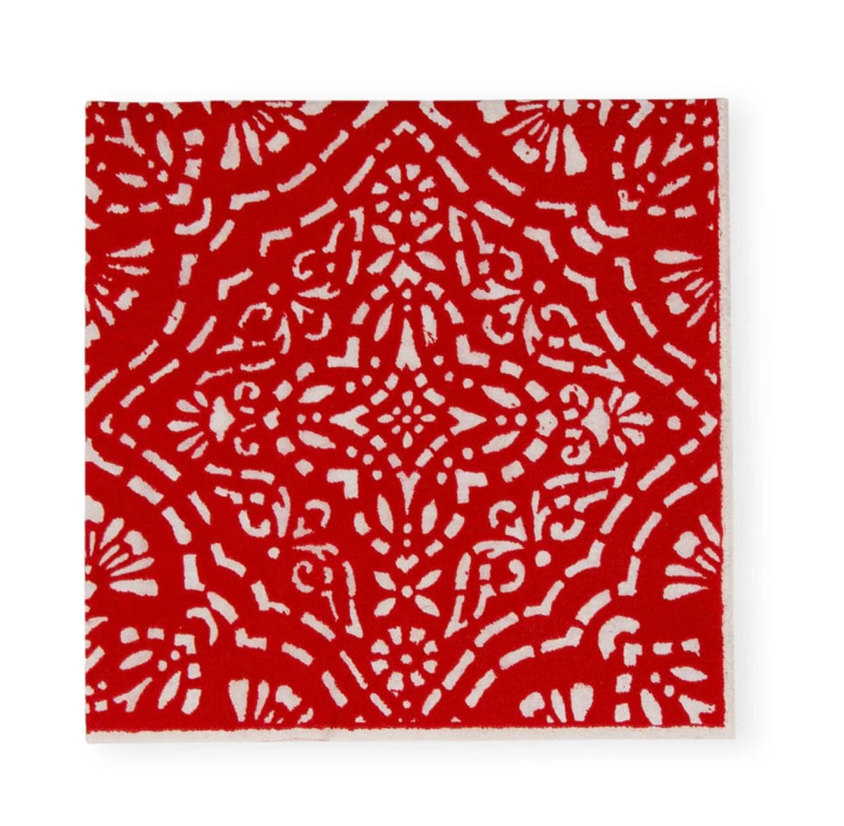 Annika Paper Cocktail Napkins in Red